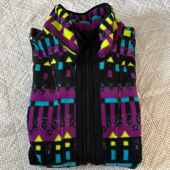 An Awesome Mountain Print Fleece Jacket from Columbia, Oversized Men’s M. - Picture 12 of 15